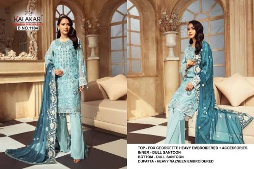 Kalakari Zeenat Georgette Pakistani Salwar Suits Collection